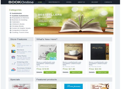 Thème Book wordpress livre